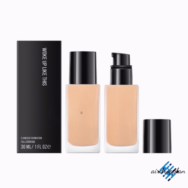 Kem Nền Dạng Lỏng 30ml Dưỡng Ẩm Lâu Trôi Chống Thấm Nước Che Khuyết Điểm