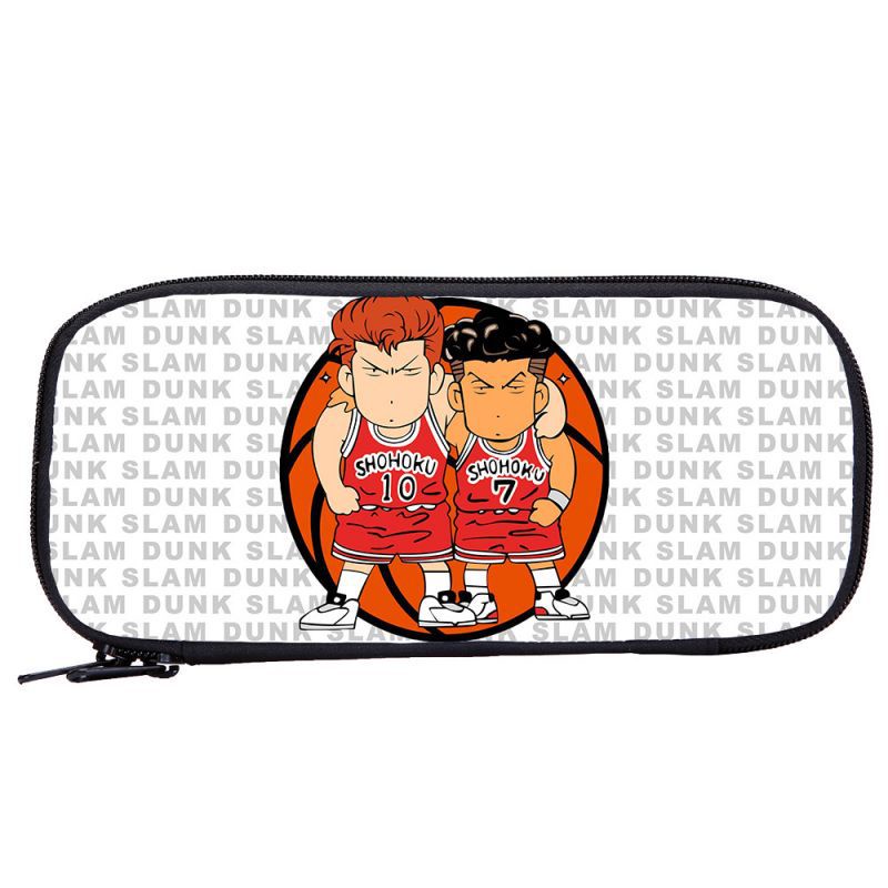 Túi Đựng Bút Chì Sức Chứa Lớn In Họa Tiết Hoạt Hình SLAM DUNK Cho Học Sinh