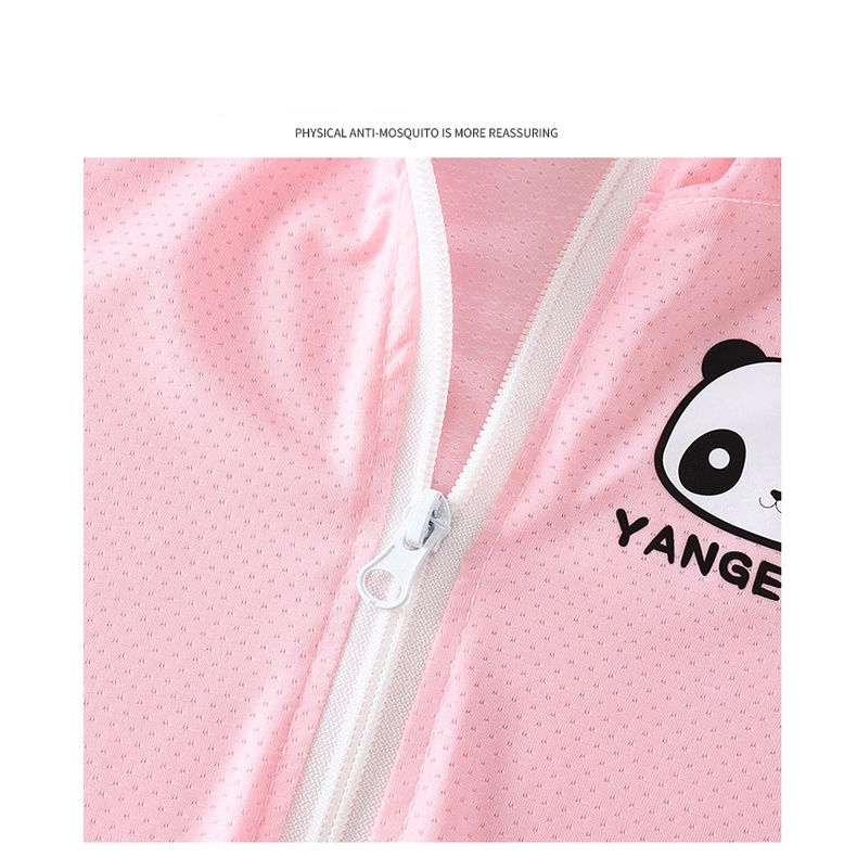 Áo Khoác Chống Nắng 90-150cm Bằng Lụa Lạnh Siêu Nhẹ Thoáng Khí Thời Trang Đi Biển Cho Bé