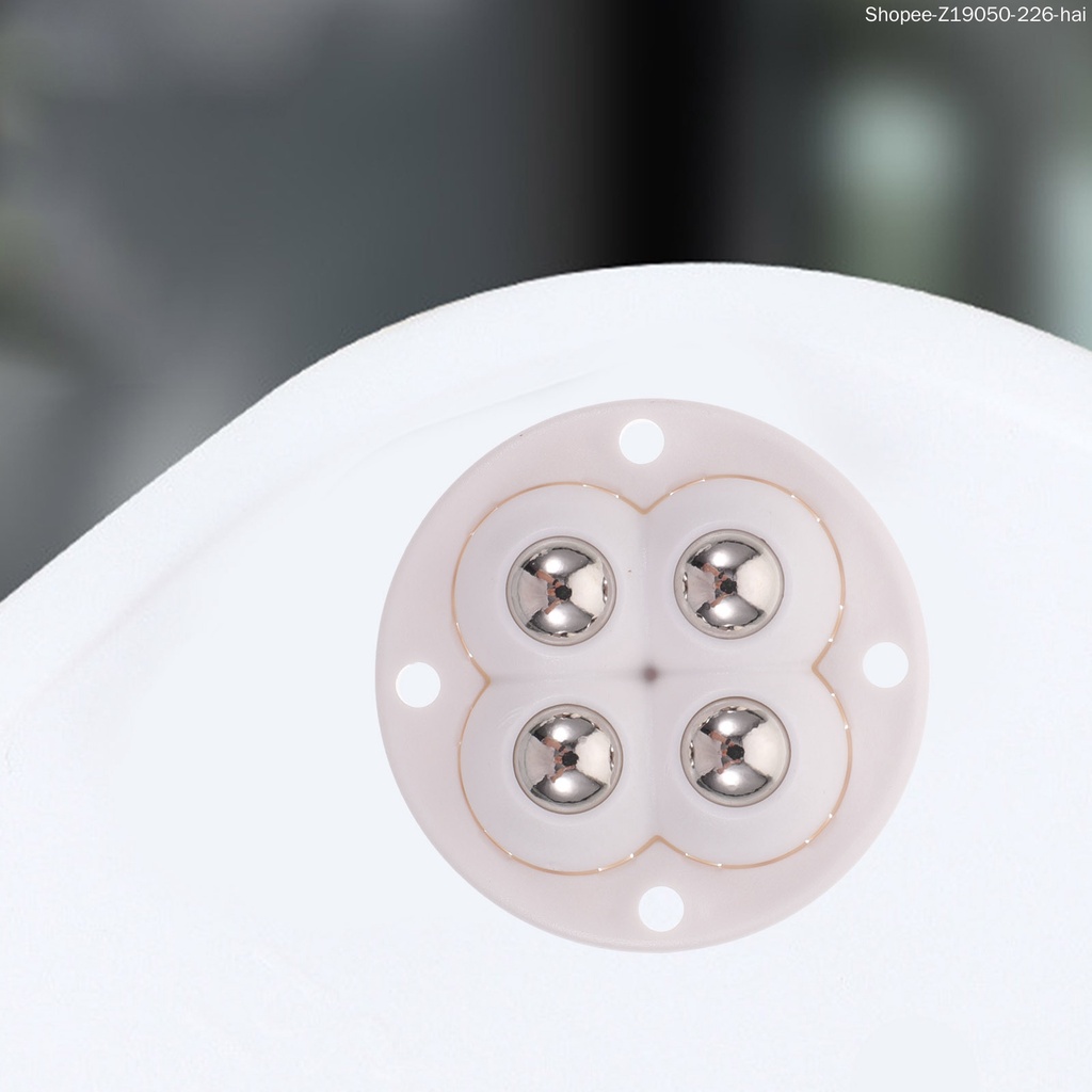 Set 4 Bánh Xe Kim Loại Mini Tự Dính 4.7X4.7X1.5CM