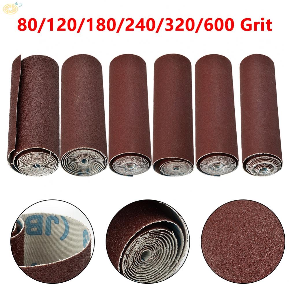 【VARSTR】Sandpaper Roll 80/120/180/240/320/600 Grits Polishing Tools Emery Cloth Roll