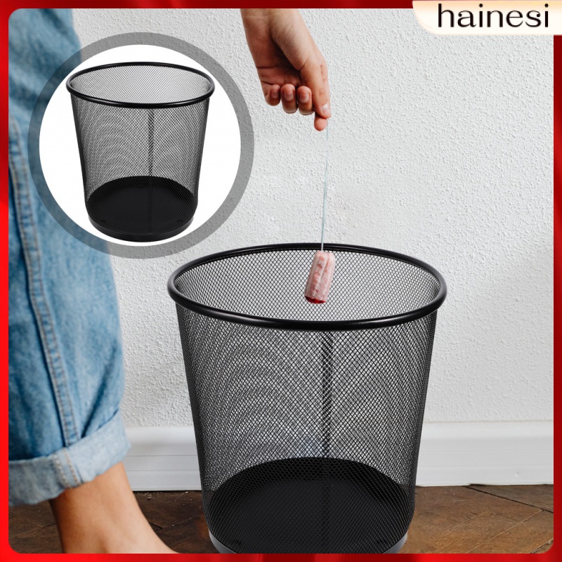 Thùng Rác Tròn Bằng Thép Không Gỉ Cho Văn Phòng