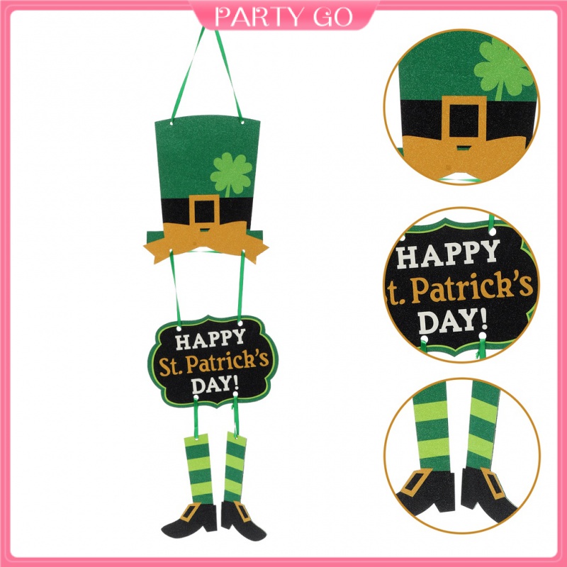 Vòng Hoa Treo Cửa Trước Trang Trí Tiệc Mừng Ngày Thánh Patricks