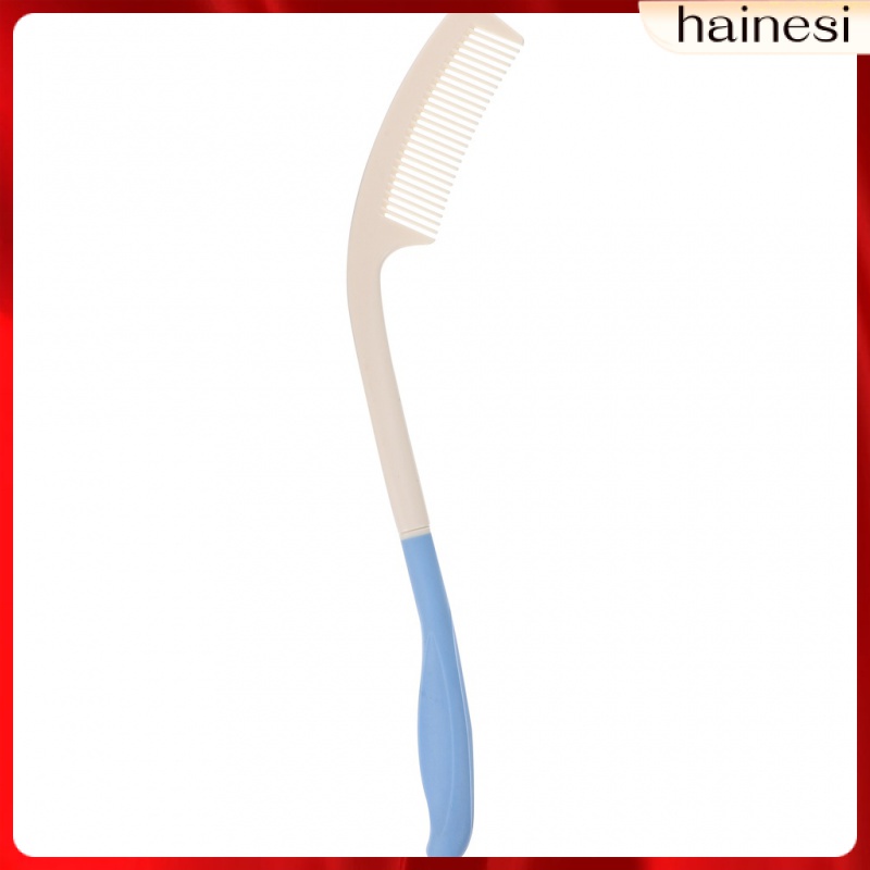 Lược Chải Tóc Mát Xa Da Đầu Bằng Nhựa Tay Cầm Cong Tiện Dụng