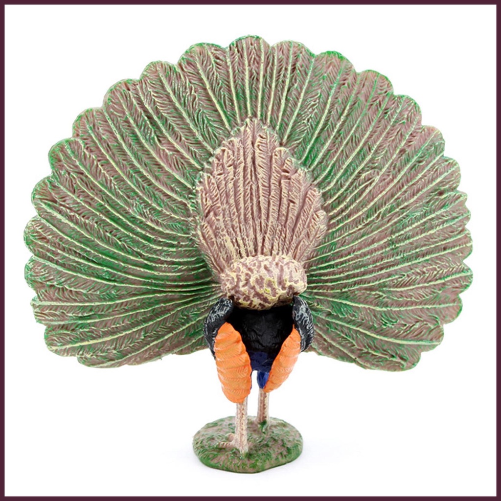 Mô Hình Chim Công Sống Động Như Thật Dùng Trang Trí