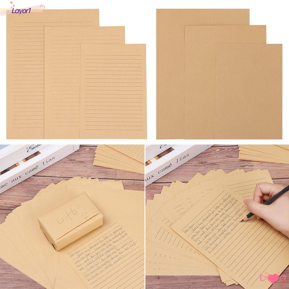 Set 1 / 25 Tấm Giấy Kraft Rỗng In Họa Tiết Graffiti Dùng Làm Đồ Thủ Công DIY