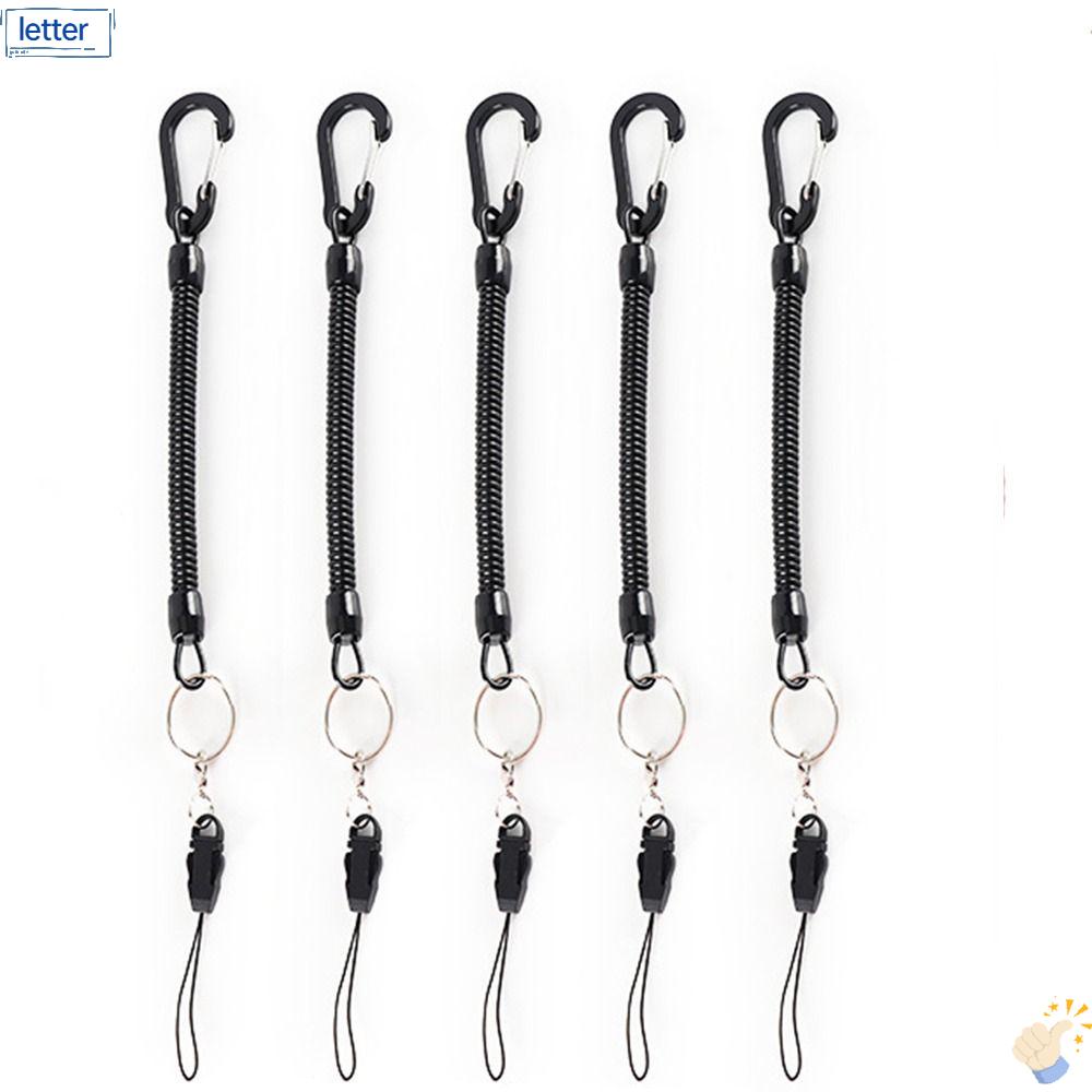 Móc Khóa Điện Thoại Lò Xo Co Giãn Chất Lượng Cao Chống Thất Lạc Tiện Dụng Mang Theo Du Lịch Cắm Trại