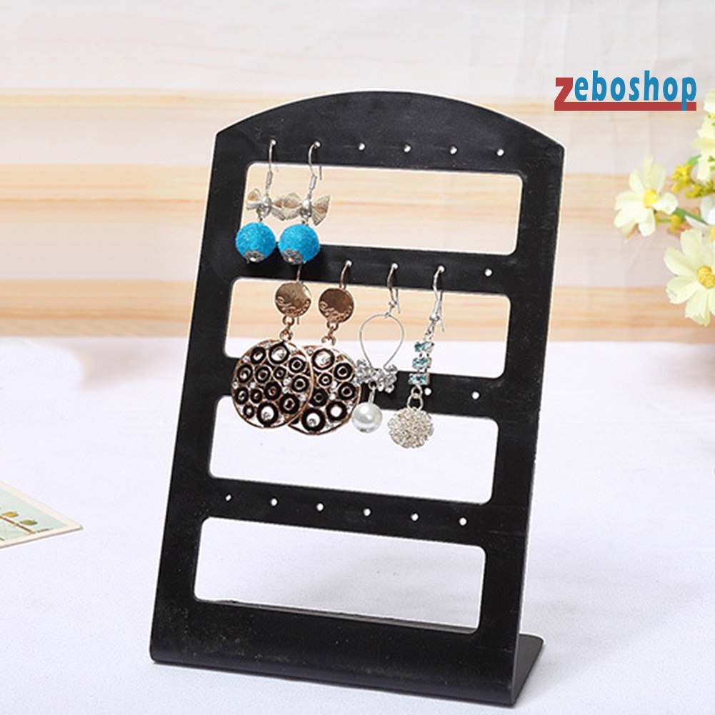 Giá Đỡ Trưng Bày Bông Tai 24 / 48 Lỗ Bằng Acrylic