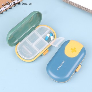 Hộp đựng thuốc bằng nhựa tiện dụng khi đi du lịch