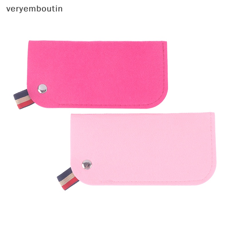 Túi Đựng Mắt Kính Bằng Vải Nỉ Dày Dặn Mềm Mại Nhiều Màu Sắc