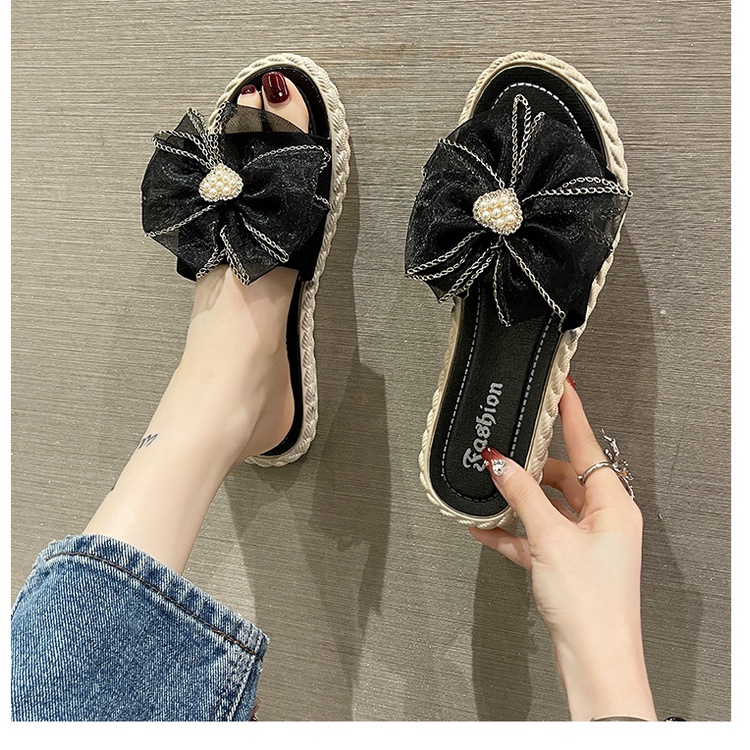 Sandal Thắt Nơ Phiên Bản Hàn Quốc Mới Dành Cho Nữ