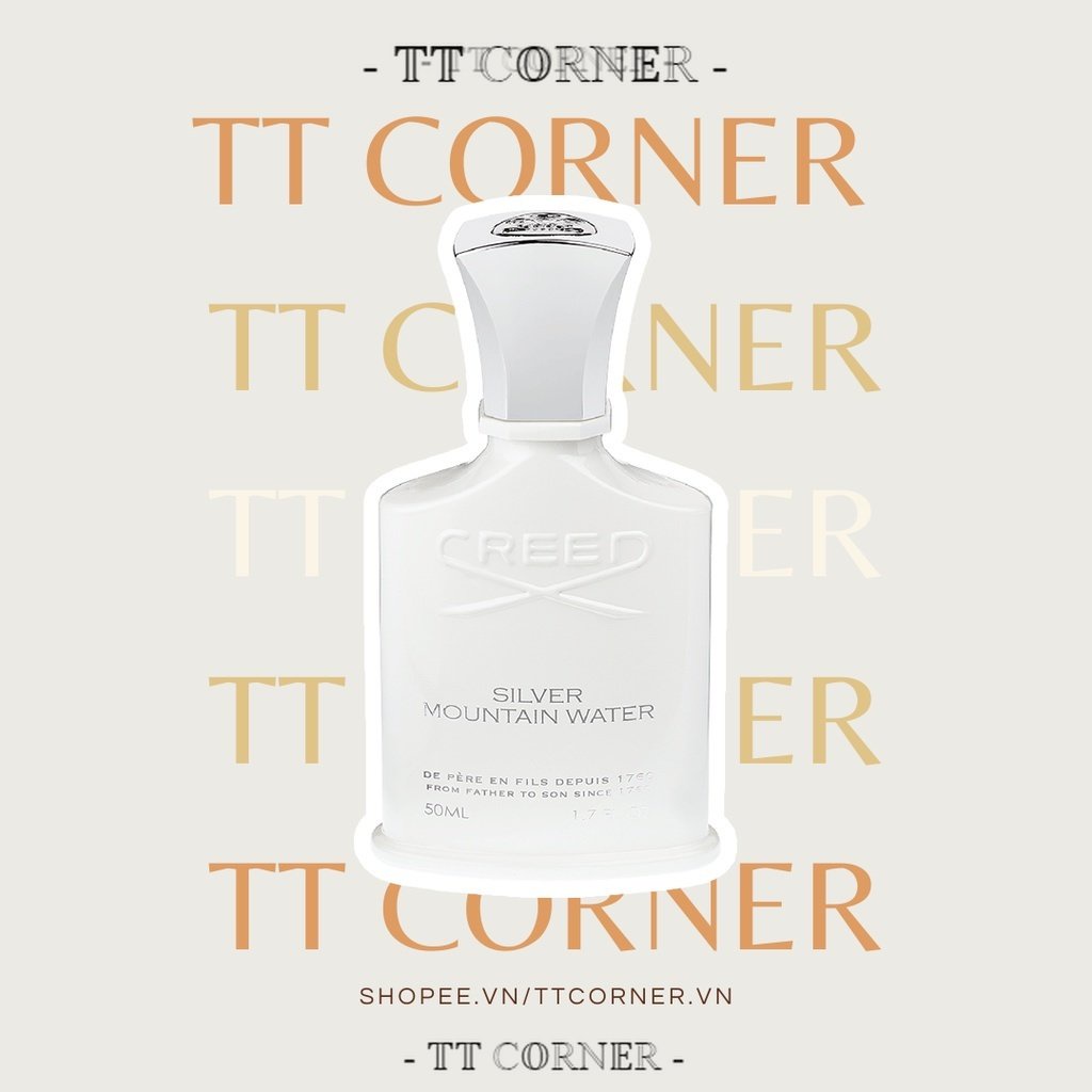 Nước hoa dùng thử Creed Silver Mountain Water Test 5ml/10ml/20ml - 𝕋𝕋 ℂ𝕆ℝℕ𝔼ℝ -