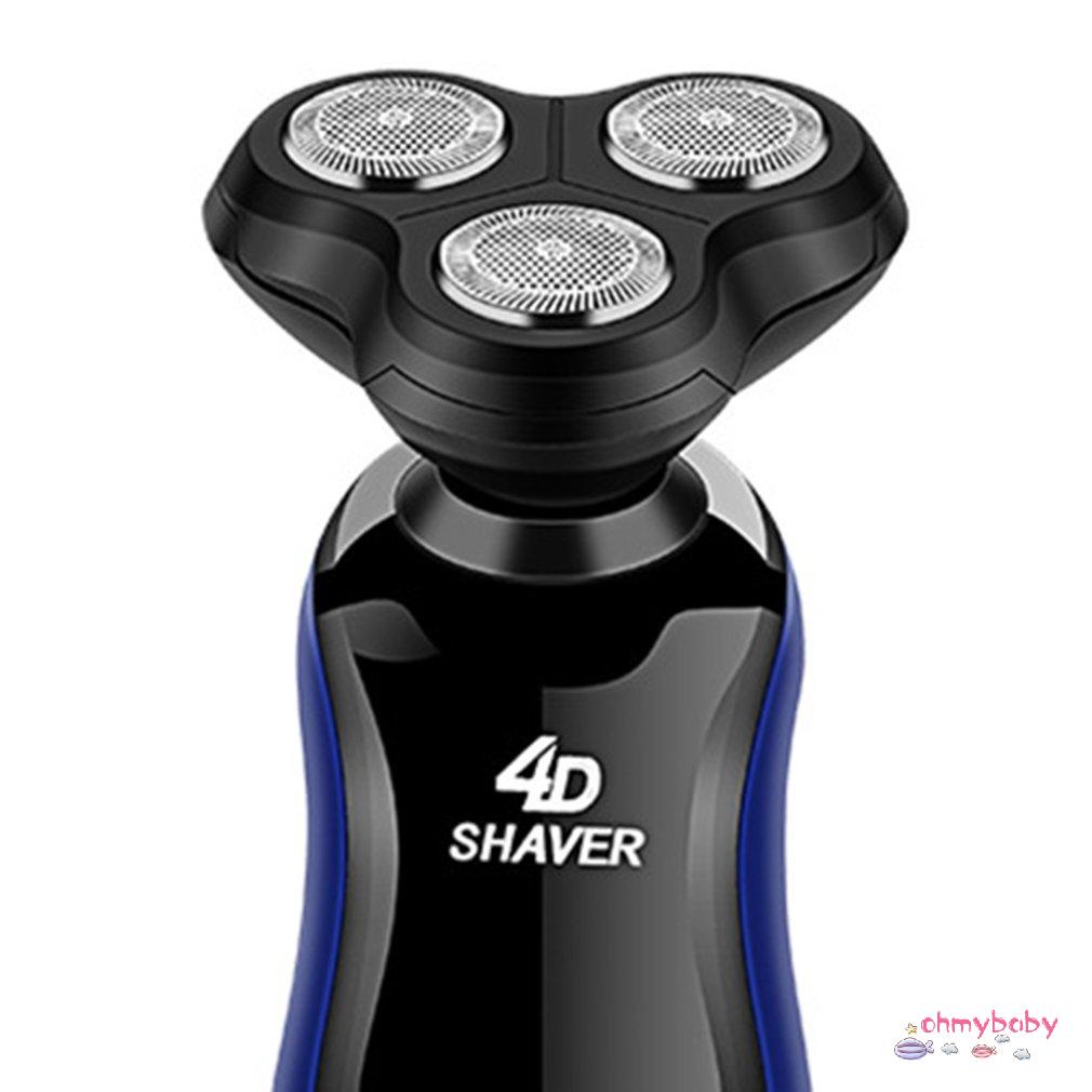 [OMB] Điện Sạc Râu Kiêm Máy Cạo Nam Ướt-Khô Sử Dụng Kép Có Thể Giặt Tóc [Z/15]