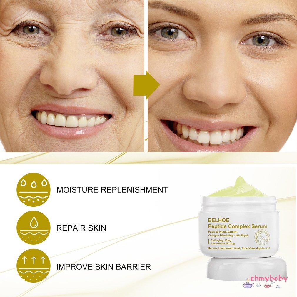 [InStock] 50G Kem Dưỡng Da Tức Thì Chống Nhăn Axit Hyaluronic Ẩm Peptide Tinh Chất Mỹ Phẩm Làm Đẹp [Z/3]