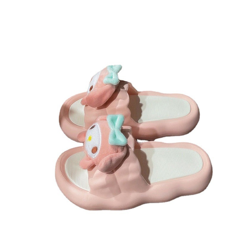 Dép Sandal Công Chúa Đế Dày Chống Trượt Thời Trang Mùa Hè 2023 Mới Cho Nữ