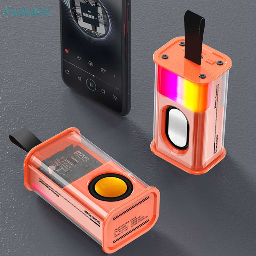 Loa Không Dây Âm Thanh Siêu Trầm Công Suất Cao 5W Trong Suốt