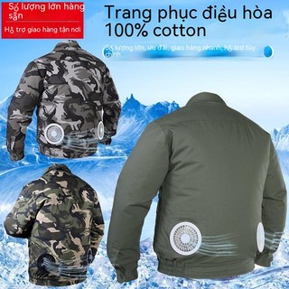 Air Conditioner Wholesale Clothes Air Conditioner Pure Cotton Clothes Running River Lake Clothes Fan Blouse Air Conditio