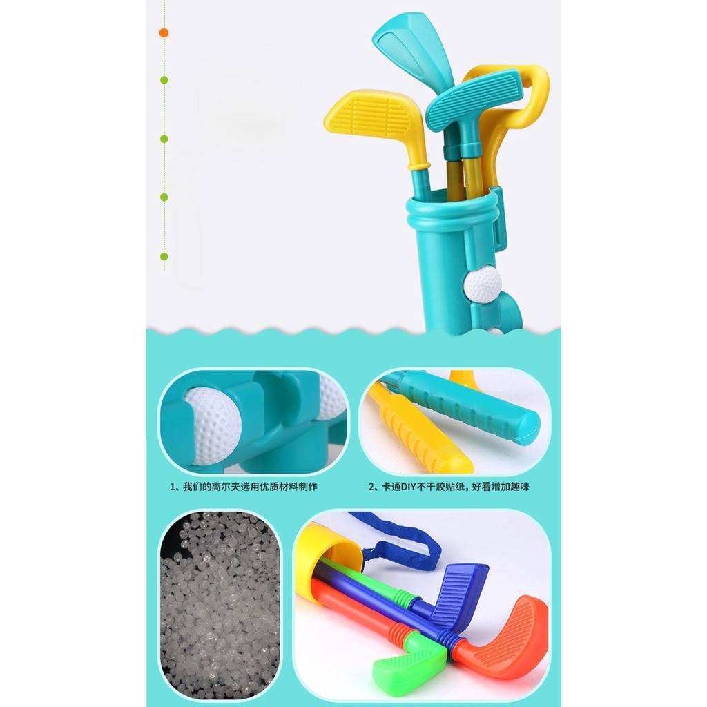 Gậy Đánh Golf Đồ Chơi Thú Vị Cho Bé