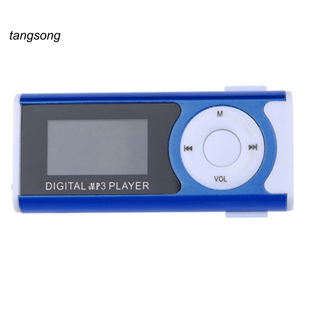Máy Nghe Nhạc Mp3 Mini Màn Hình LCD 1.3 inch Hỗ Trợ Thẻ Nhớ 16GB Micro SD-Card