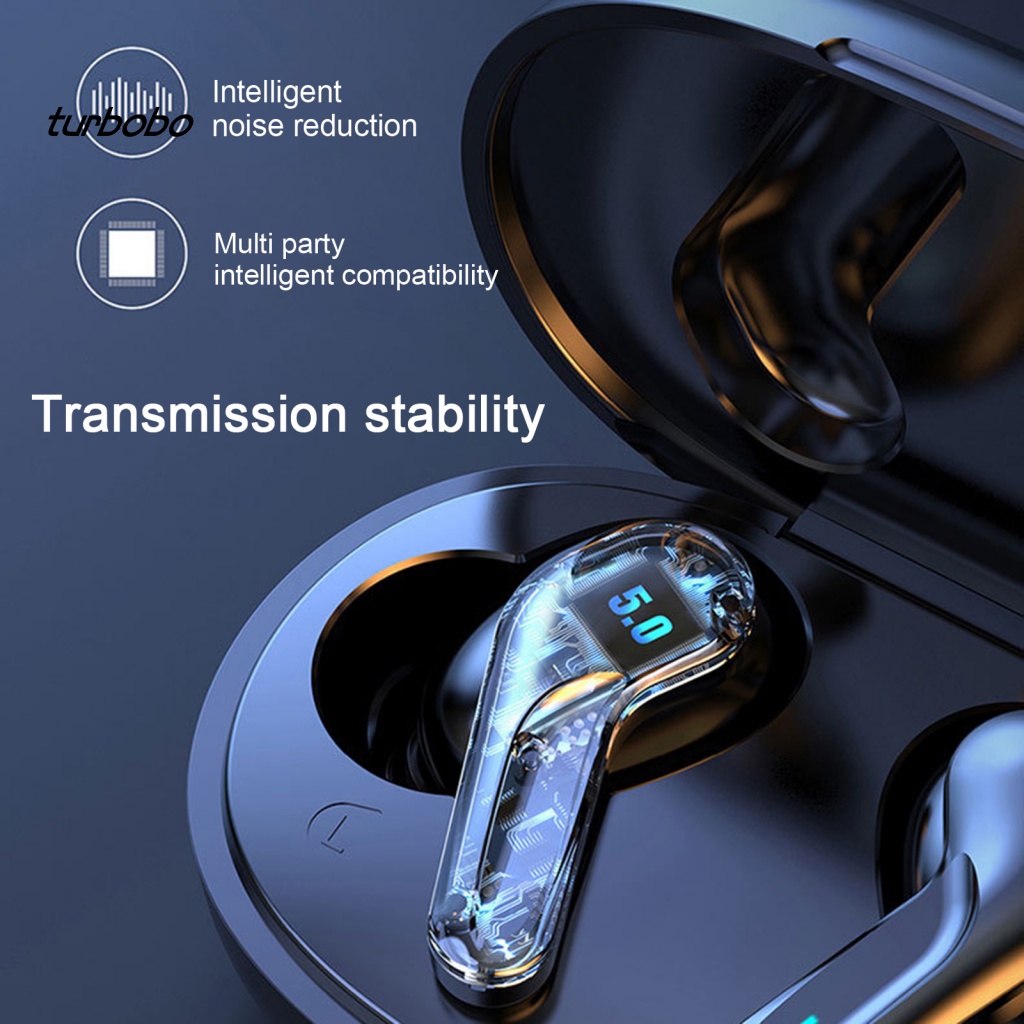 Tai Nghe Bluetooth 5.0 9D HiFi Giảm Tiếng Ồn Tích Hợp Mic Cho Điện Thoại