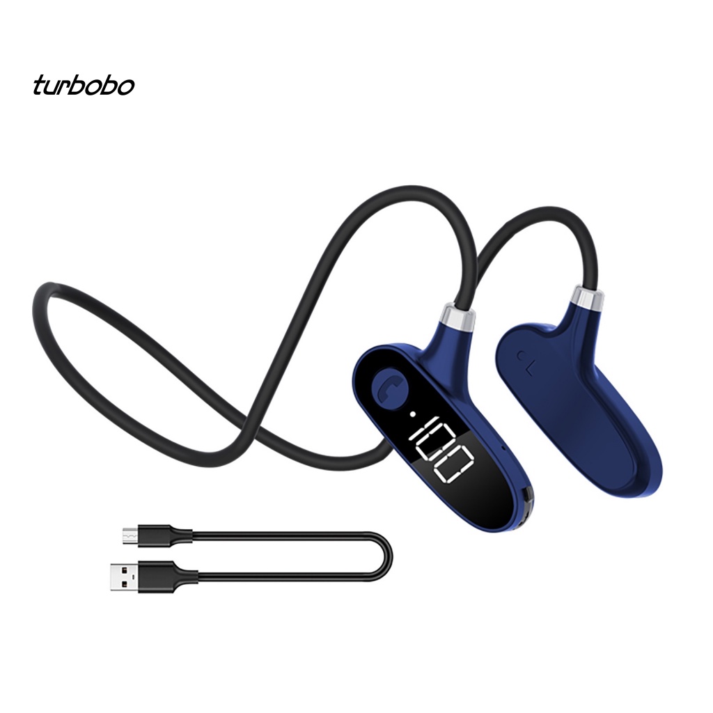Tai Nghe Nhét Tai Thể Thao Không Dây Bluetooth Chống Nước IPX7 Khử Tiếng Ồn Có Màn Hình Kỹ Thuật Số turbobo H18