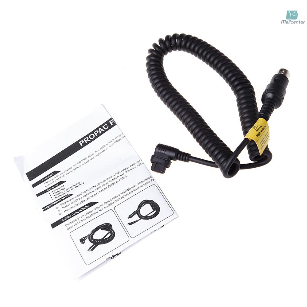 CX Power Cable for Connecting PB820 PB960 Flash Power Pack  and  Speedlite