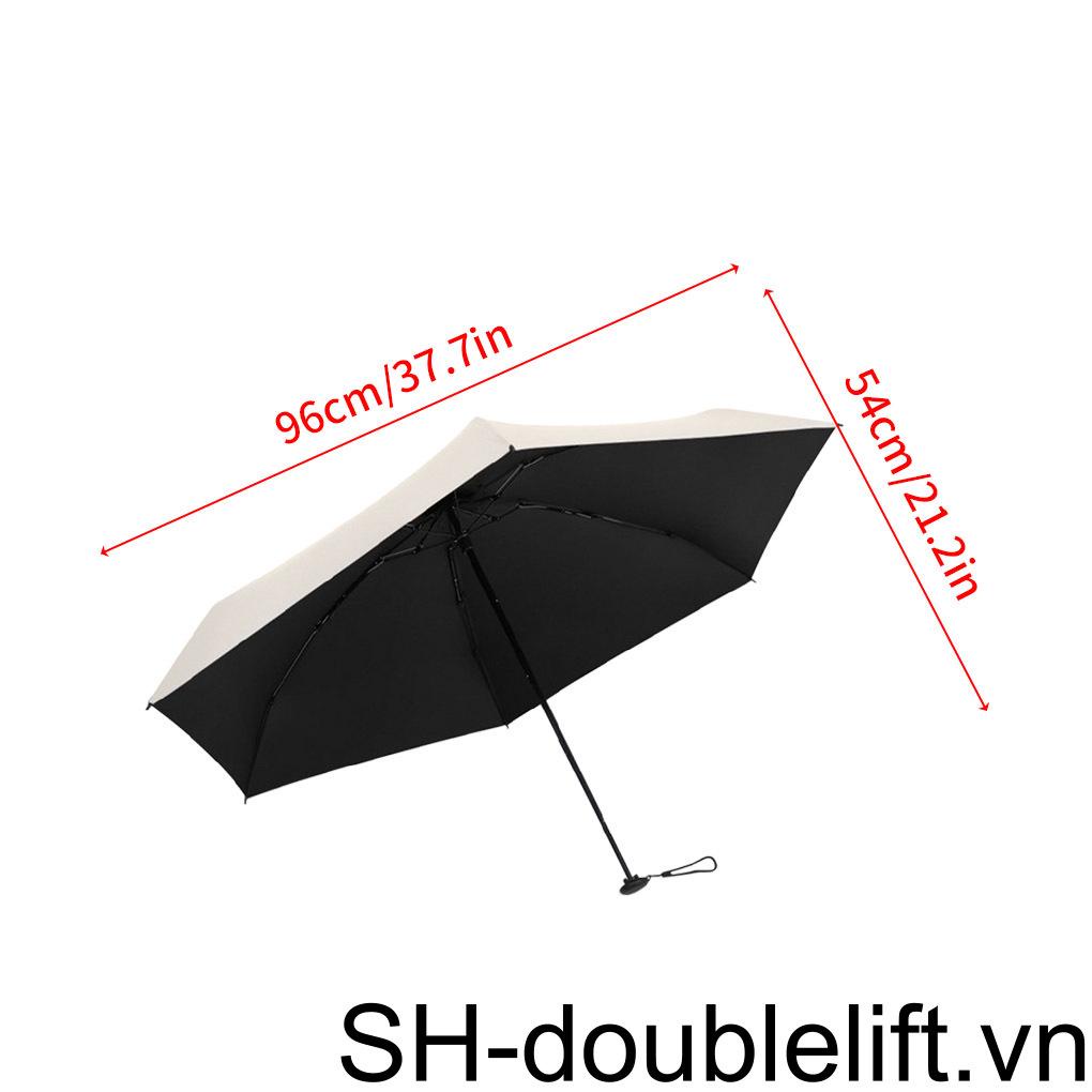 Dù Gấp 5 Khúc 8 Nấc Chống Gió / Tia UV Bảo Vệ An Toàn Cho Trẻ Em