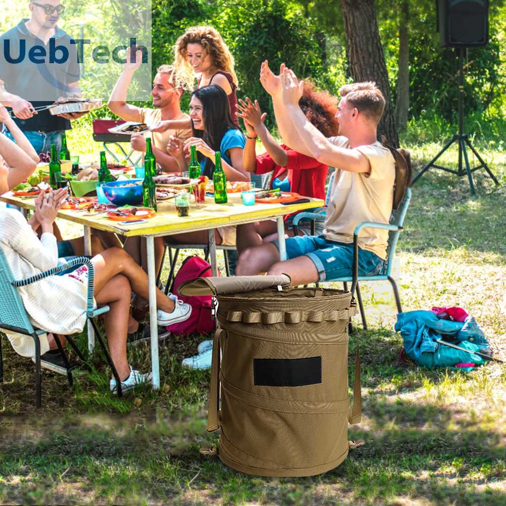 Túi Đựng Rác Chống Thấm Nước Có Thể Gấp Gọn Tiện Dụng Khi Đi Cắm Trại