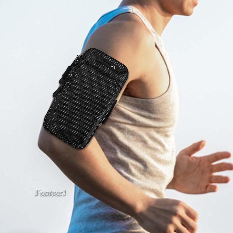 Túi Đựng Điện Thoại Đeo Cánh Tay Fenteer1 Tiện Dụng Khi Tập Thể Thao