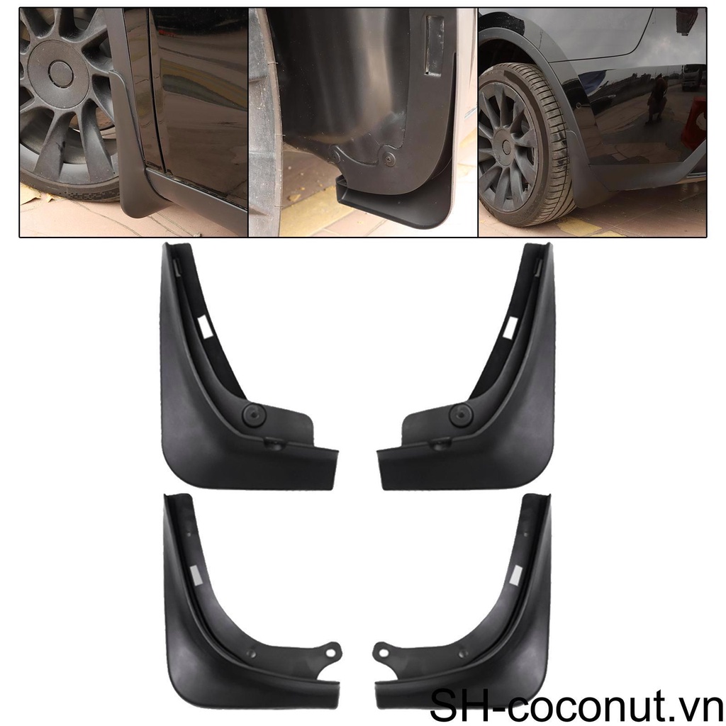 Bộ 4 Tấm Chắn Bùn Gắn Bánh Xe Hơi