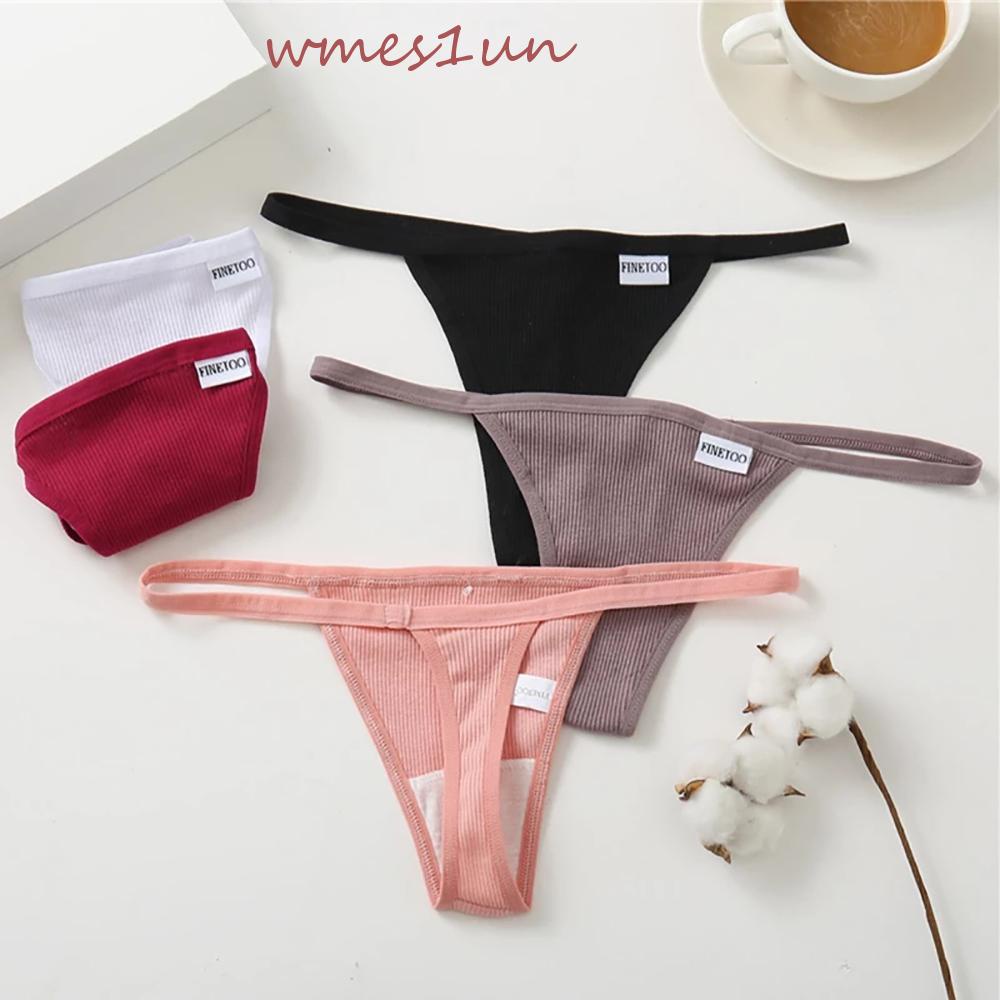 Quần Lót Cotton Thoáng Khí Lưng Thấp Gợi Cảm WMES15H Cho Nữ