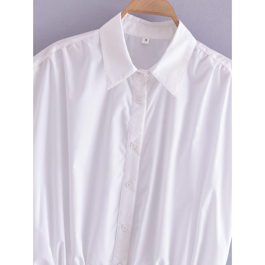 Hàng Mới Về Áo Sơ Mi Lụa Đính Nơ Phong Cách Âu Mỹ Thời Trang Mùa Hè 2023 w09 68161