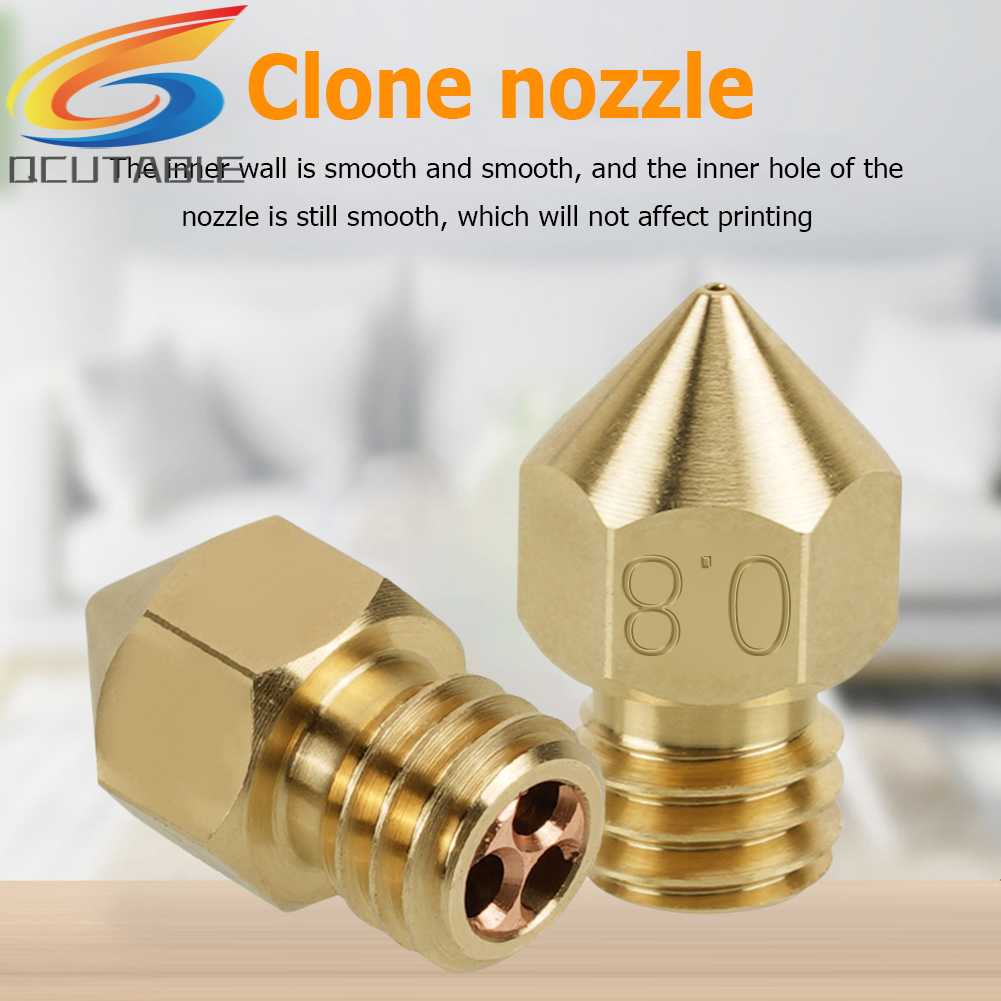 Vòi Phun Máy In 3D 0.4 / 0.6 / 0.8 / 1.0 / 1.2mm MK8