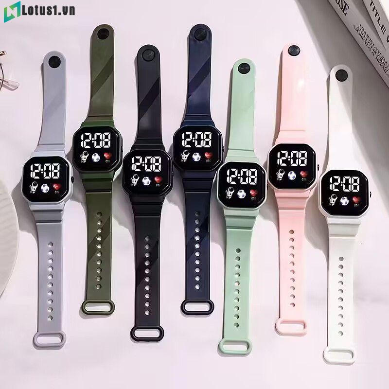 Sẵn Sàng Chứng Khoán Công Nghệ đồng Hồ Sinh Viên Bên đơn Giản Thiết Kế Thời Trang Phi Hành Gia Dẫn Không Thấm Nước Đồng Hồ điện Tử [Hàng Có Sẵn]