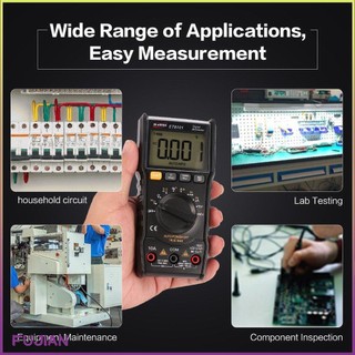 Et8101 Digital Multimeter 5999 Counts True Rms Ac/Dc Volt Amp Ohm Capacitance Frequency Ncv Diode Continuity Tester [B/6]