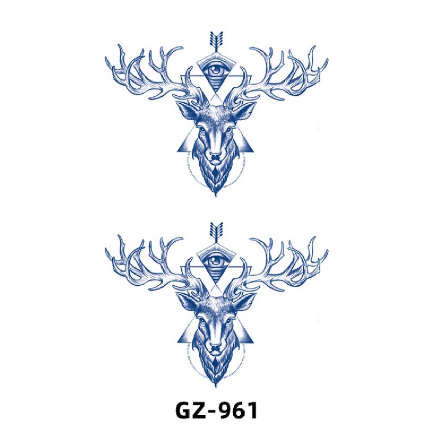 1 Hình Xăm Dán Tạm Thời Chống Nước Bán Vĩnh Viễn Trang Trí Nghệ Thuật Cơ Thể Cho Nam Và Nữ