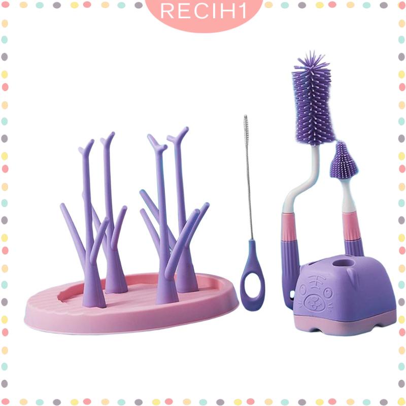 Bộ Dụng Cụ Vệ Sinh Bình Sữa Em Bé Tiện Dụng