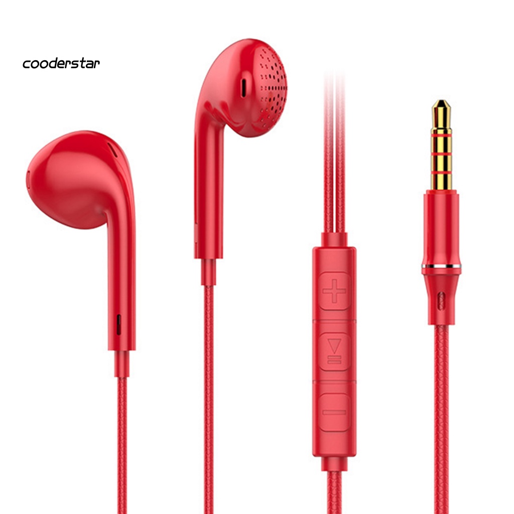 Tai Nghe Nhét Tai Có Dây 3.5mm Âm Thanh HiFi Sống Động Thông Minh