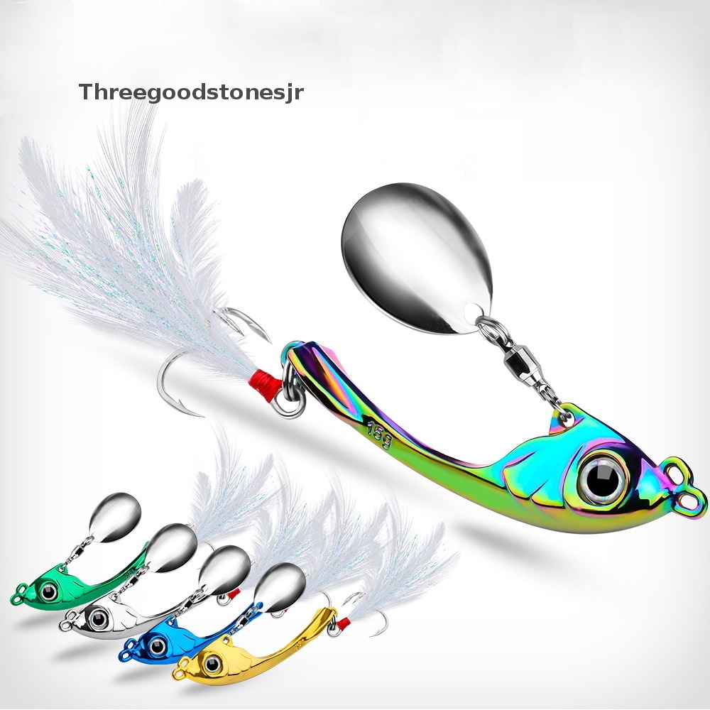 Mồi Câu Cá Giả Bằng Kim Loại 9g 13g 17g