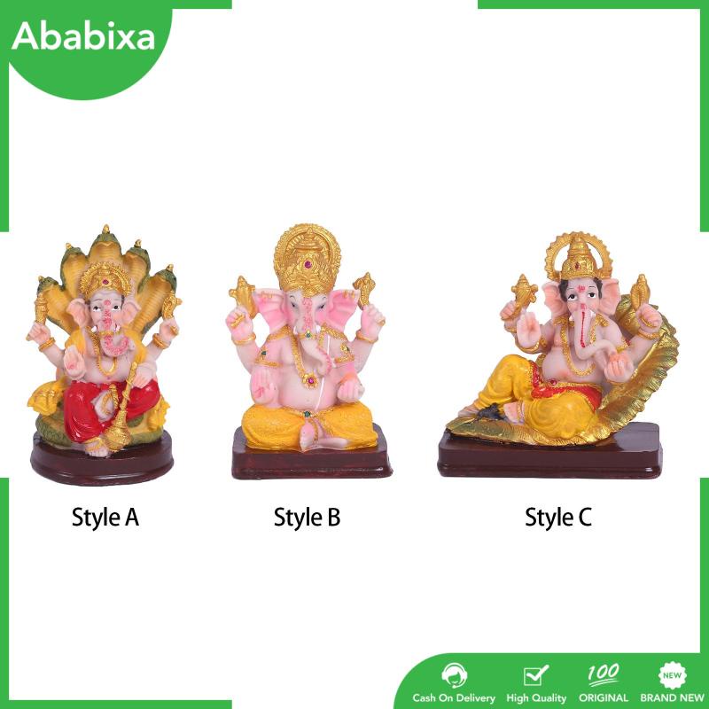 [Ababixa] Tượng Thần Voi Diwali Blessing idol Làm Quà Tặng Trang Trí Nhà Ở / Văn Phòng