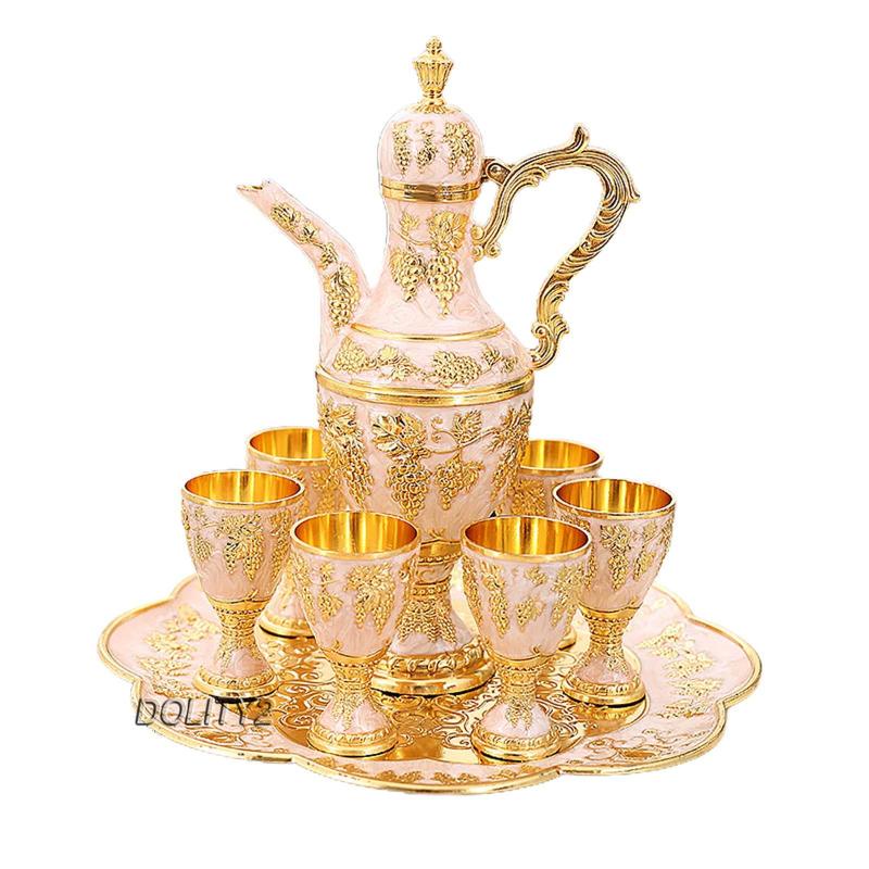 Set 2 Ấm Trà Phong Cách Châu Âu Sang Trọng Cho Tiệc Cưới