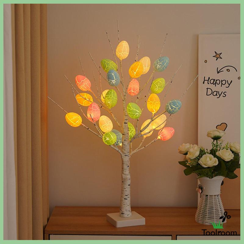 Đèn LED Ngủ Để Bàn Hình Trứng Phục Sinh Độc Đáo