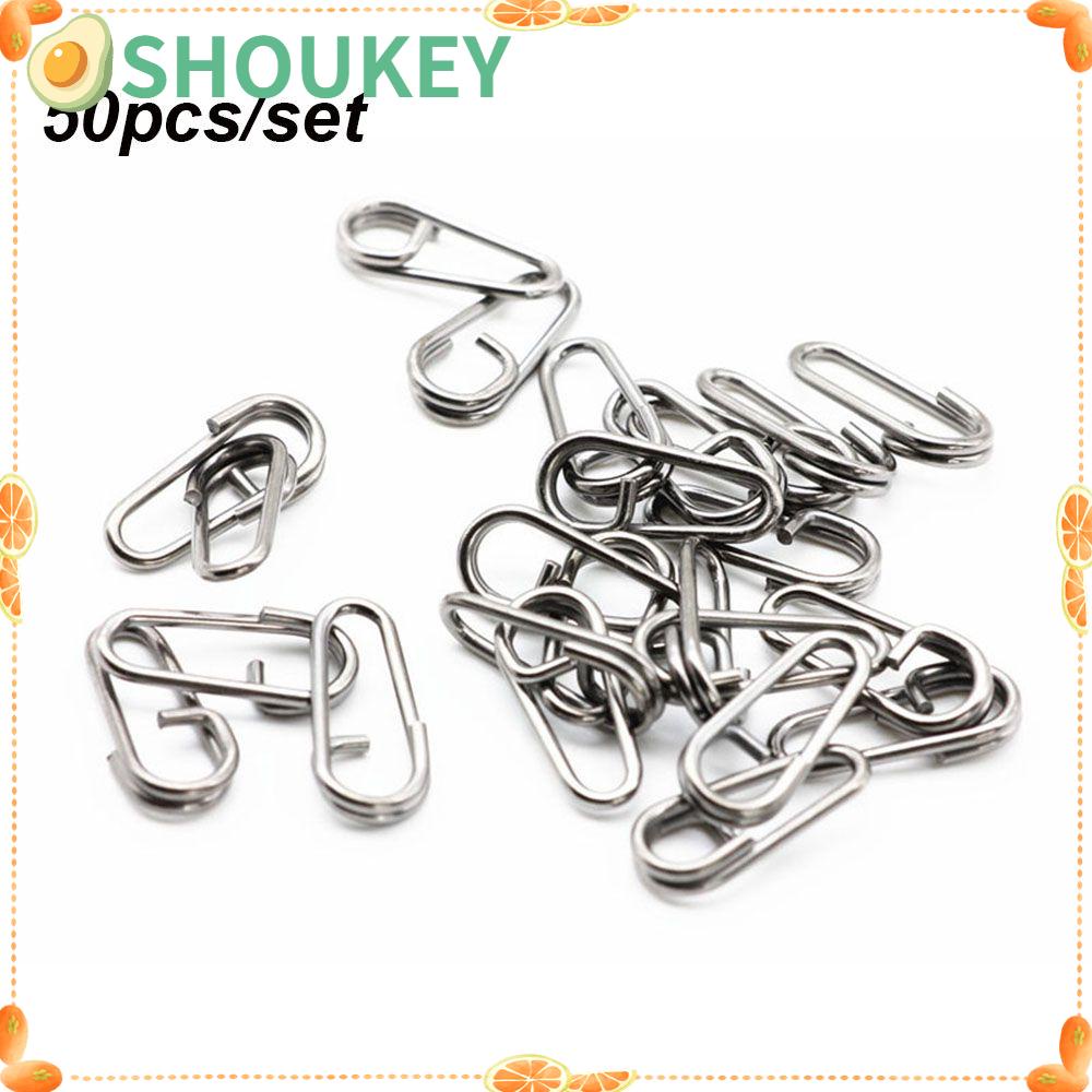 Set 50 Vòng Inox Chuyên Dụng Cho Câu Cá