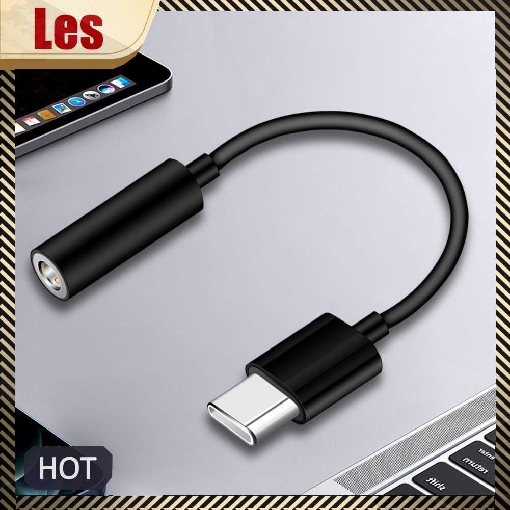 Cáp ChuyểN ĐổI 3.5mm Sang Type-C 10cm Sang 3.5mm Cho ĐiệN ThoạI