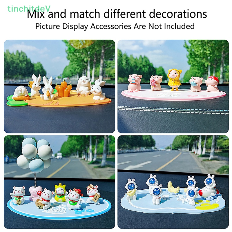 [TinchitdeV] Thảm Chống Trượt Có Thể Giặt Được Trang Trí Xe Hơi [Mới]