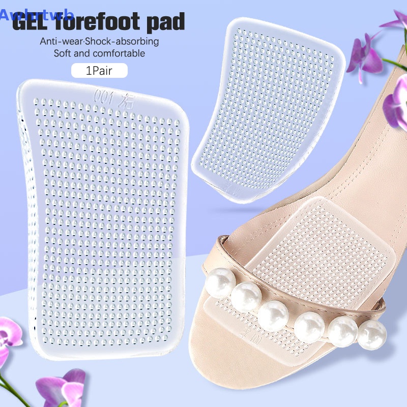 1 Cặp Đệm Lót Giày Cao Gót Giảm Đau Chống Trượt Mới