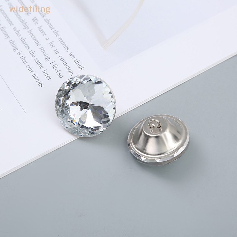 Set 10 Nút Đính Đá Pha Lê 20mm Trang Trí Ghế Sofa / Túi Nội Thất DIY