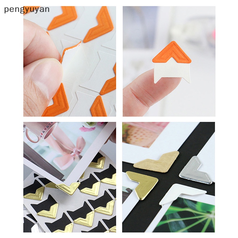 Set 120 Tờ / 5 Miếng Dán Giấy Kraft Dùng Trang Trí Khung Ảnh DIY