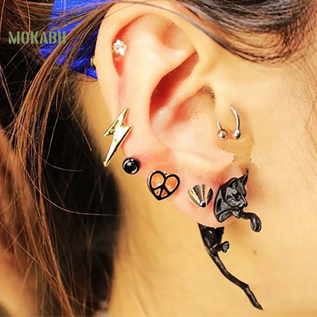 1 Bông Tai Hình Con Cáo Bằng Hợp Kim Thời Trang Dành Cho Nữ