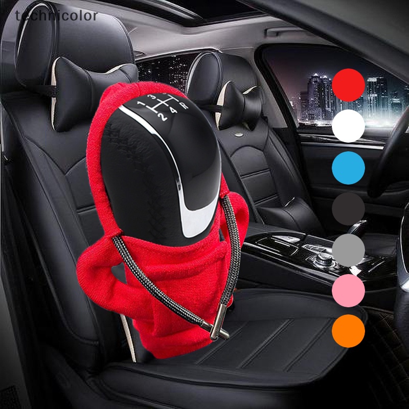 Technicolor Vỏ Bọc Núm Gạt Cần Số Xe Hơi Họa Tiết Vui Nhộn Thông Dụng TYG